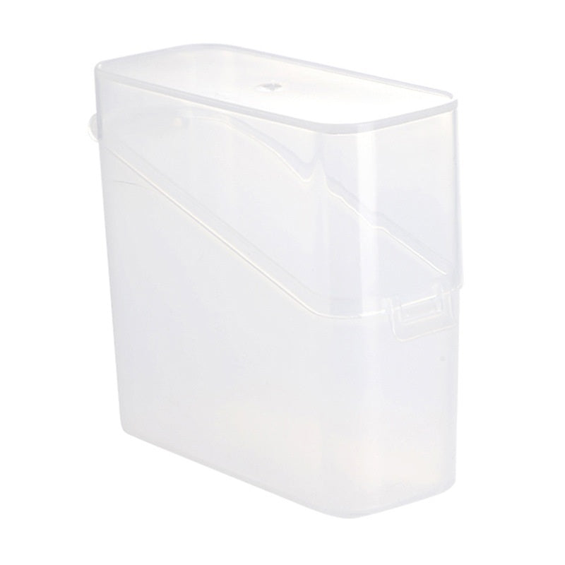 Large Opening Waterproof Dustproof Tilting Plastic Storage Box with Transparent Lid