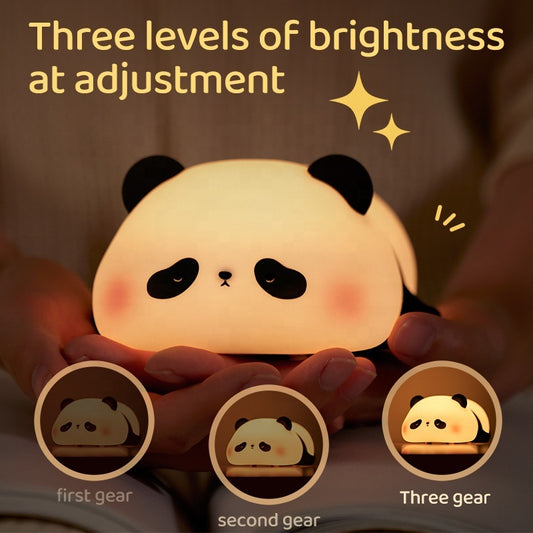 Portable Silicone Bear Night Light for Kids