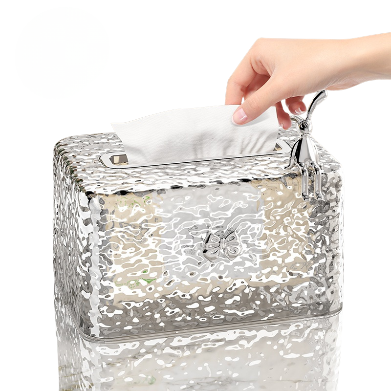 Luxury Acrylic Tissue Box Holder