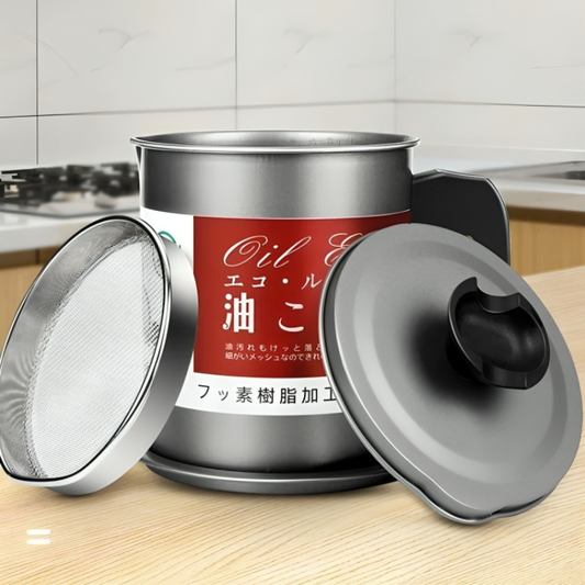 1.4L Oil Separator Pot for Kitchen