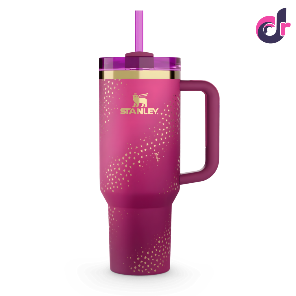 Stanley x Barbie™ ’70s Superstar Quencher 40oz Insulated Tumbler with Handle