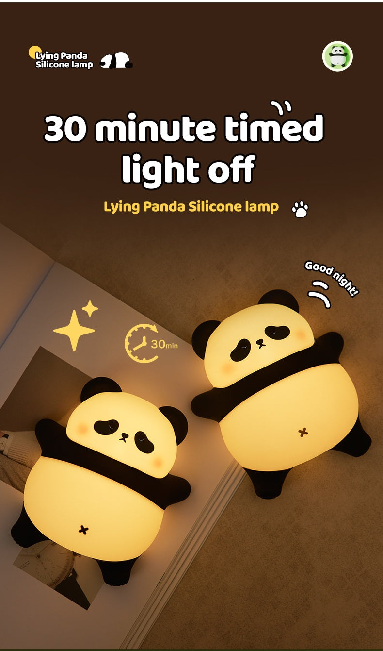 Portable Silicone Bear Night Light for Kids