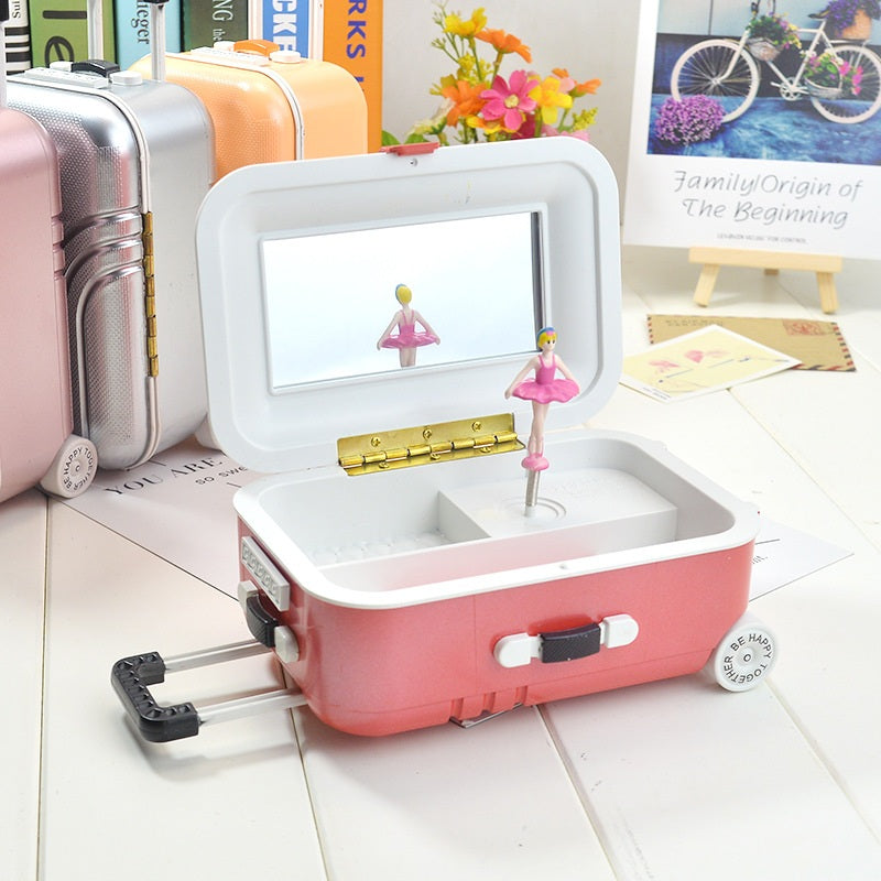 Musical Jewelry Box for Girls with Dancing Rotating Ballerina