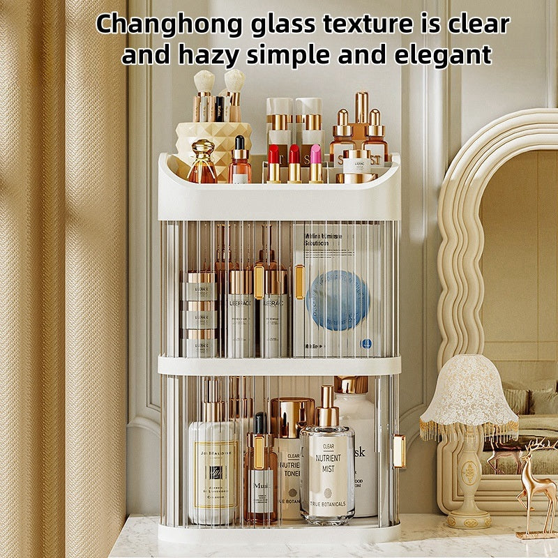 Premium Transparent Makeup Organizer