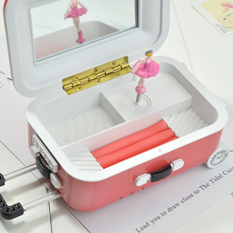 Musical Jewelry Box for Girls with Dancing Rotating Ballerina