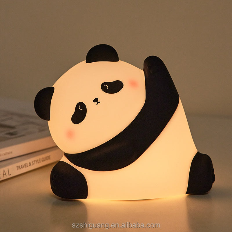 Portable Silicone Bear Night Light for Kids