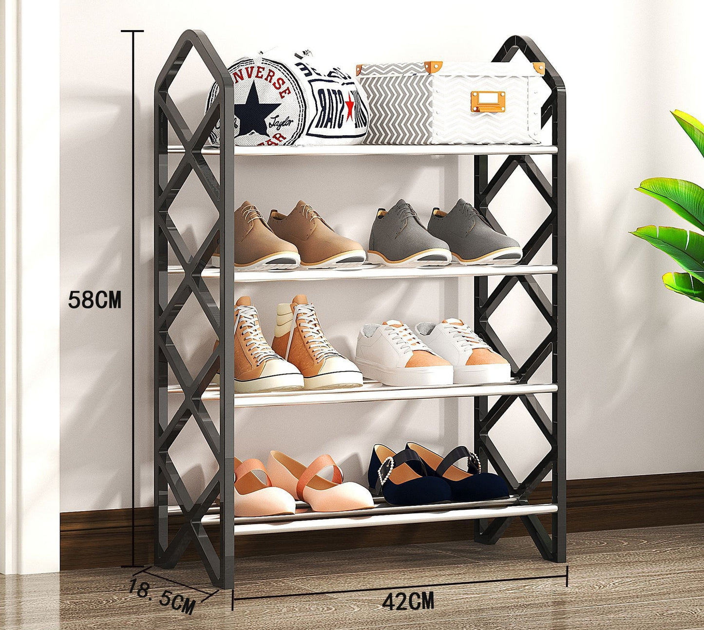 Simple Multi-Layer Shoe Rack Storage Cabinet