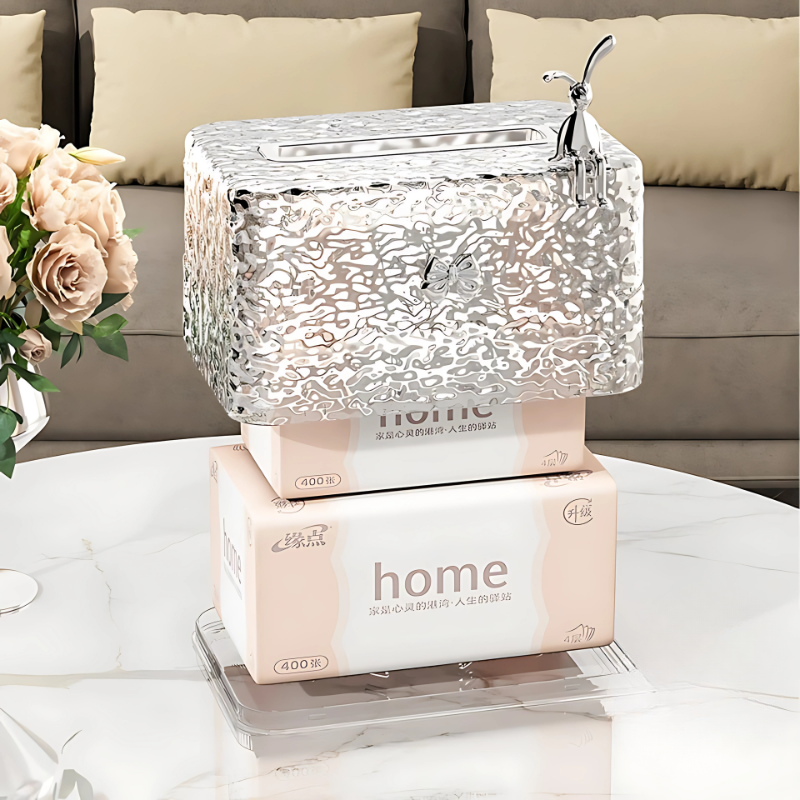 Luxury Acrylic Tissue Box Holder