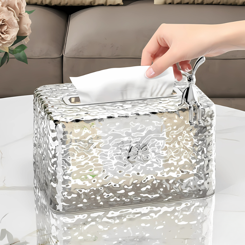 Luxury Acrylic Tissue Box Holder