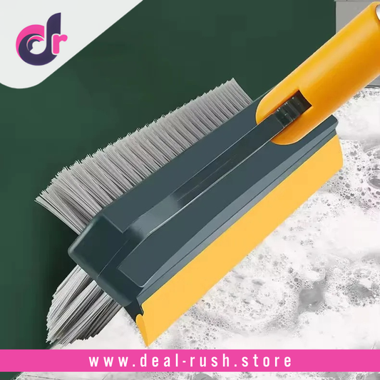 3 in 1 Cleaning Scrub Brush with Long Handle
