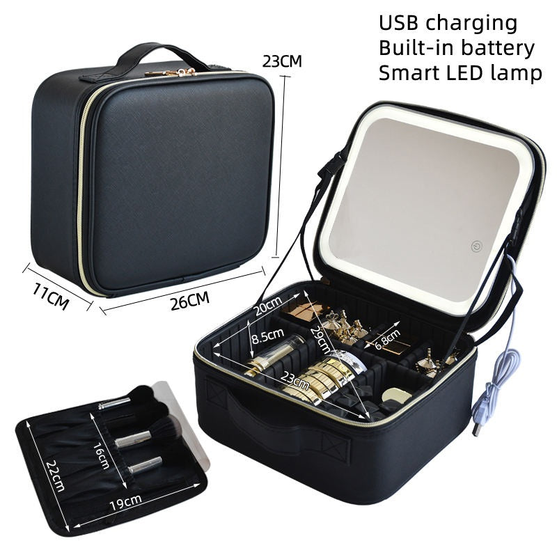 Professional Portable Smart LED Cosmetic Makeup Organizer