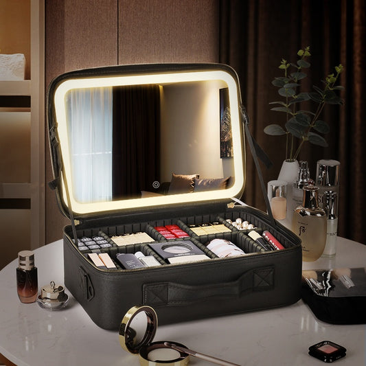 Professional Portable Smart LED Cosmetic Makeup Organizer