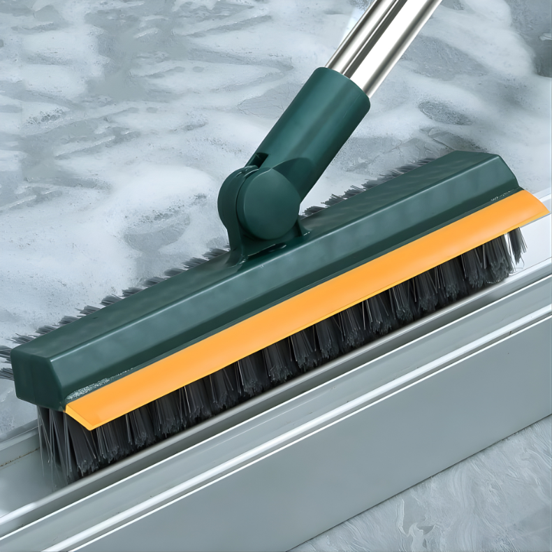 3 in 1 Cleaning Scrub Brush with Long Handle