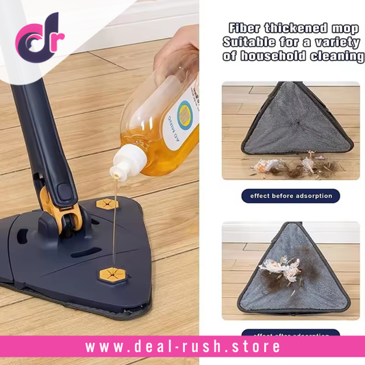 Twist n Squeeze Triangle Microfiber Mop
