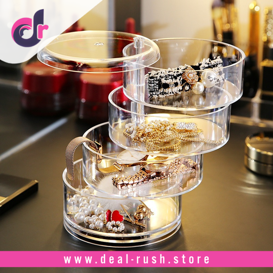 4 Layer Jewelry Organizer Box