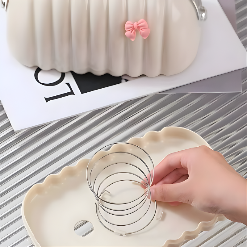 Luxury Shell Tissue Box Holder Organizer