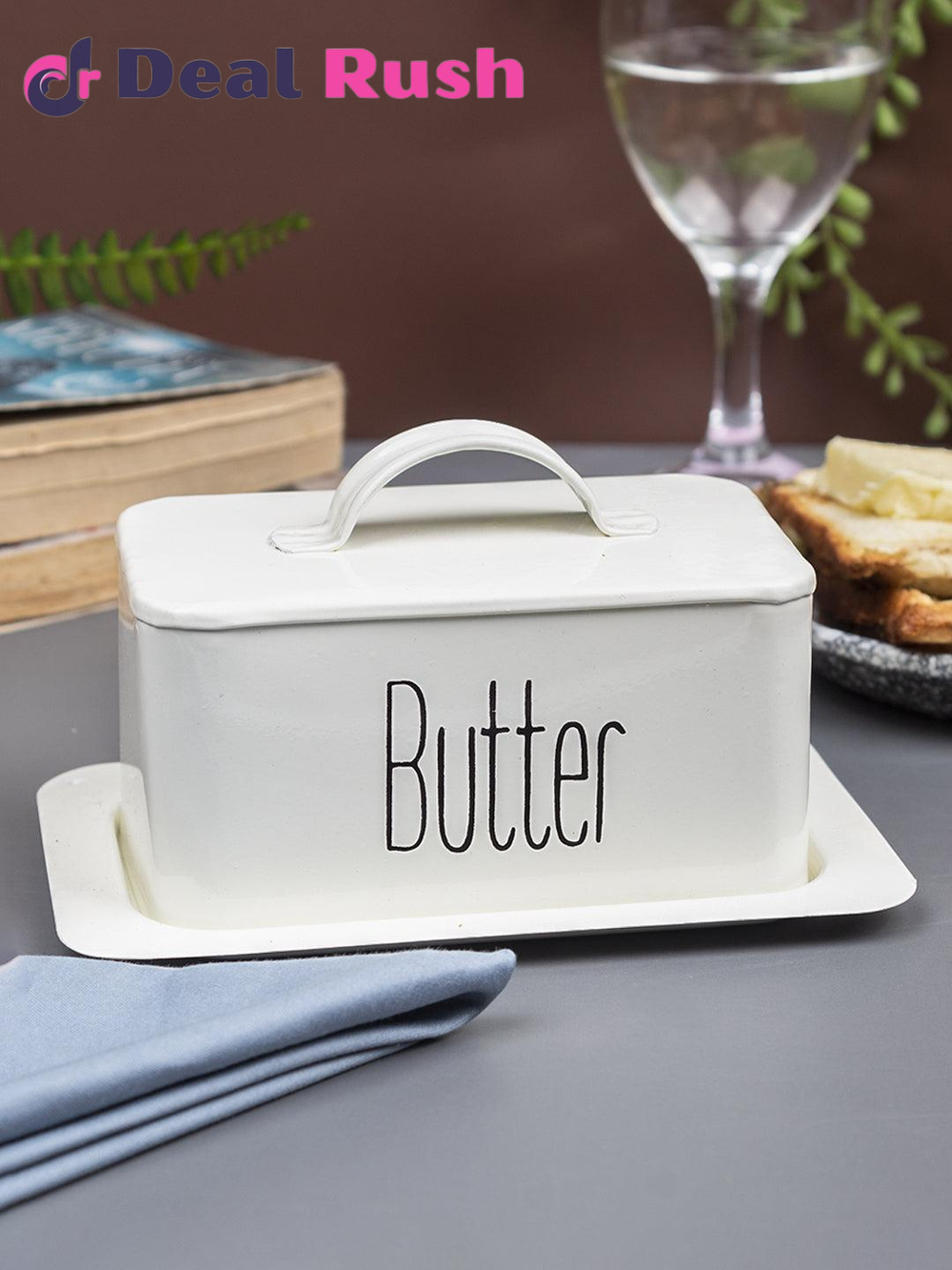 Butter Dish Box with Lid